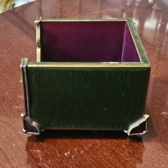 RARE JAY STRONGWATER ARABESQUE DARJEELING POST IT HOLDER DESK OFFICE CRYSTAL - Picture 5 of 6